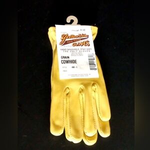 Leather work gloves NEW 8.5